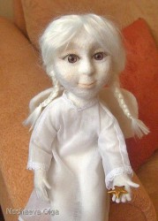 Валяная кукла, автор Нечаева Ольга, http://lelik144.livejournal.com/